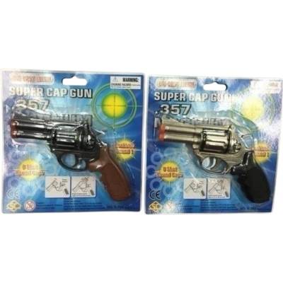 FH TOYS Kovová pištoľ na zápalky