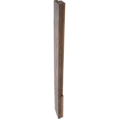 DITON Plotový systém QUICK WALL WOOD Velikost: 25 × 11 × 320, Varianta: Quick wall wood - sloupek dělený průběžný 240 Dub tmavý, Povrch: natur, reliéfní
