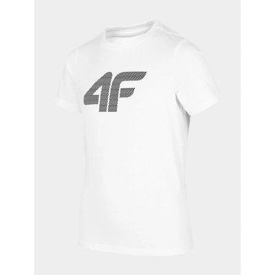 4F t shirt HJZ22 JTSM002 bílá