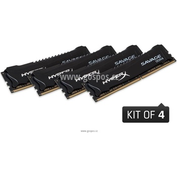 Kingston DDR4 64GB 2666MHz CL15 (4x16GB) HX426C15SBK4/64
