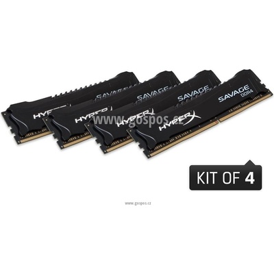 Kingston DDR4 64GB 2666MHz CL15 (4x16GB) HX426C15SBK4/64