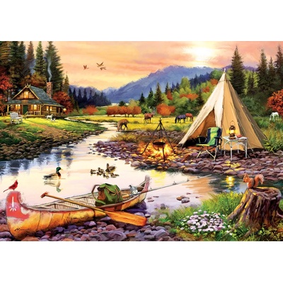 Art Puzzle - Puzzle Camping Friends - 3 000 piese