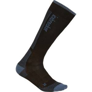 Icebreaker Дамски ски чорапи Icebreaker Women's Merino Ski+ Ultralight OTC Ski socks - Black / Dawn - размер 41-43 (EU) (201-8563-0113)