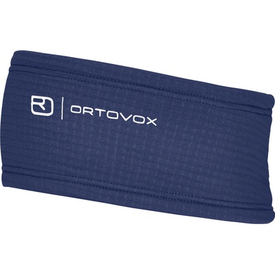 Fleece Grid Headband Blue Nunatak
