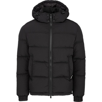 Firetrap Яке Firetrap Men's Bubble Water and Wind Resistant Short Puffer Jacket - Black