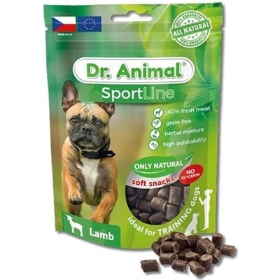 Jehněčí Pamlsok Dr Animal Sportline 100 g