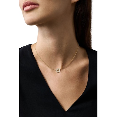 Emporio Armani Сребърно колие Emporio Armani EAGLE LOGO (EG3628710)
