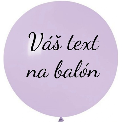 Personal Svet balonku Balón s textem Liliový 80 cm