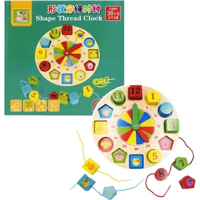CreativeToys hodiny s navliekaním