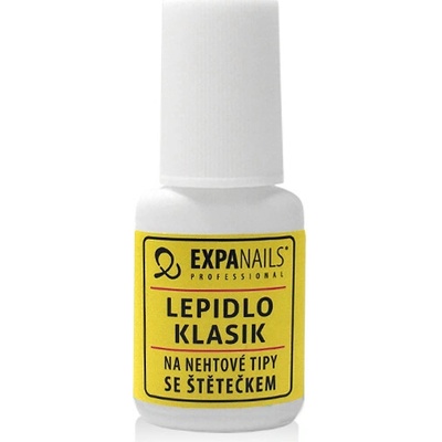 Nail Tip Glue Classic Lepidlo na nehtové tipy se štětečkem 7,5 g – Zbozi.Blesk.cz