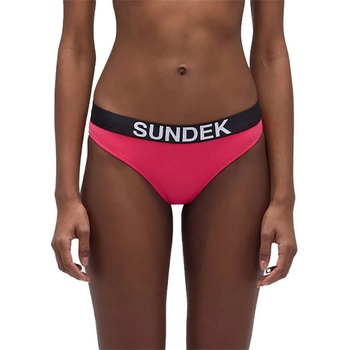 SUNDEK Carmel briefs culotte with logoed elastic bikini bottom - Pink (Pitaya)