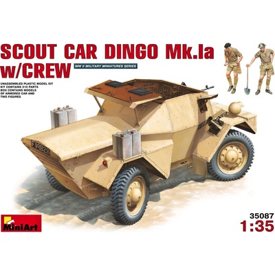 MiniArt Scout Car Dingo Mk.1a w/ Crew 1:35