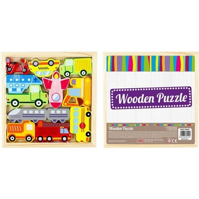 Mega Creativ puzzle dopravné vozidlá