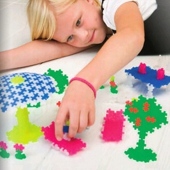 Plus-Plus Tuba MINI NEON mix 100 ks