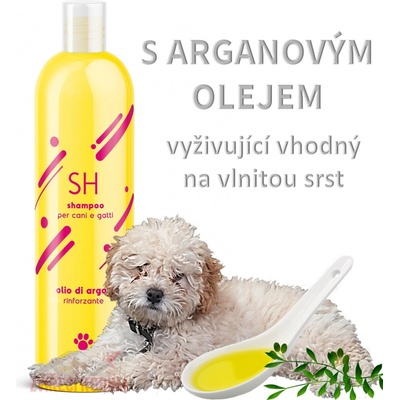 Record Šampon PROFESIONAL arganový olej vyživující na kudrnatou srst 250 ml