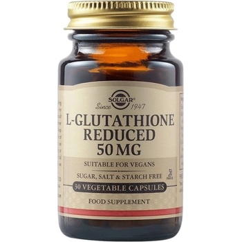 Solgar L-Glutathione 50 mg [30 капсули]