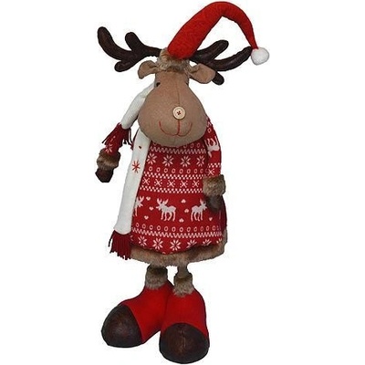 MagicHome Dekorácia Vianoce Sob teleskopické nohy 85 cm