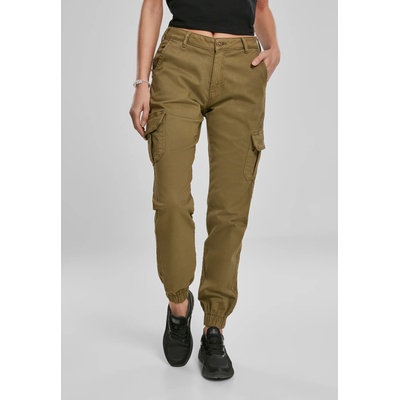 Urban Classics Дамски карго панталон в цвят зряла маслина Urban Classics Ladies High Waist Cargo PantsUB-TB3048-02438 - Маслина, размер 27