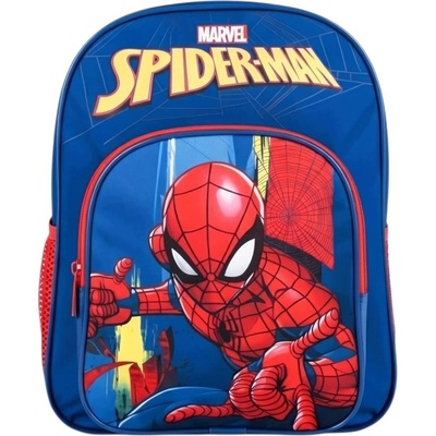 Dětský batoh Spiderman s přední kapsou - Web Swing
