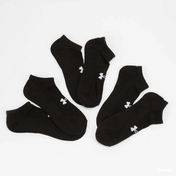 Under Armour ponožky Core No Show 3Pk černé