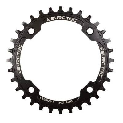 Плоча Race BURGTEC 104mm BCD Inside Fit за E-велосипед Steel Thick Thin 34T