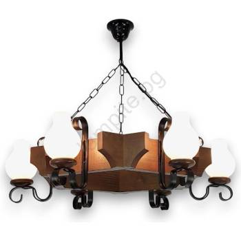 Brilagi - Пендел QUEEN 6xE14/40W/230V бук/орех (BG2010)