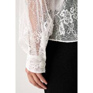 Patrizia Pepe блуза дамска от дантела (8M0327.J0050)