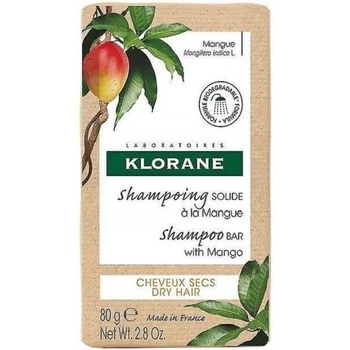Klorane Shampooing Solide À La Mangue tuhý šampón s mangom pre suché vlasy 80 g
