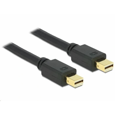 Delock кабел, 2 x Mini Displayport мъжки, 1, 5 м, черен (83474)