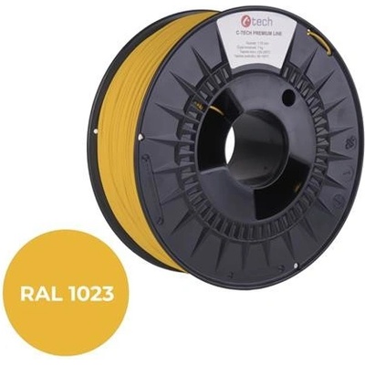 C-TECH Premium Line ABS dopravná žltá RAL1023 1,75mm 1kg