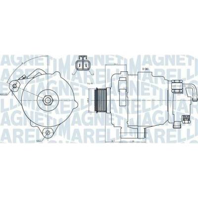 generátor MAGNETI MARELLI 063731708010