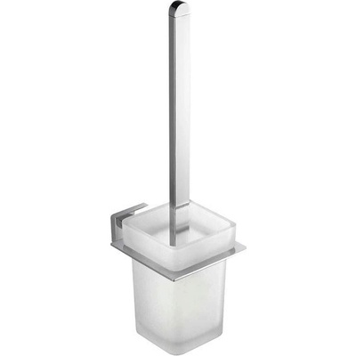 Aqualine Apollo WC štětka, mléčné sklo 1416-08