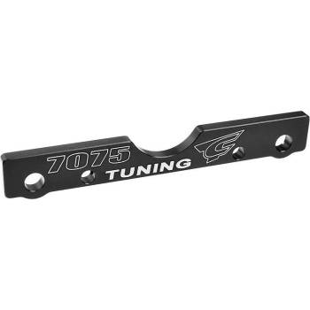 Team corally Спънка Team Corally - Suspension Arm Mount - FR - Swiss Made 7075 T6 - 3mm - Hard Anodised - Black - Made In Italy C-00180-682 (C-00180-682)