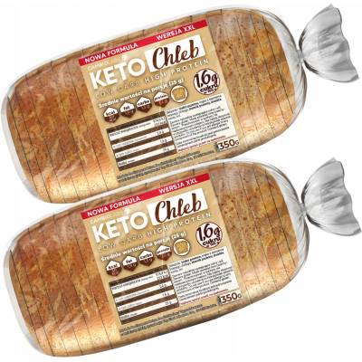 Keto chléb CambioLabs 350 g bez mouky, s vysokým obsahem bílkovin a semínky