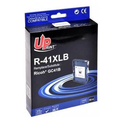 Compatible Мастило гел UPRINT GC41K, RICOH, 36ml, 2500 копия, 405761, Черен (LF-INK-RICOH-GC41K)