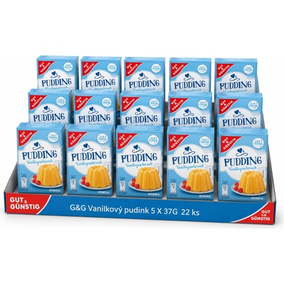 G&G Vanilkový pudink 22x5x37 g