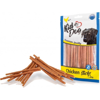 KIDDOG kuřecí tyčinky 80 g
