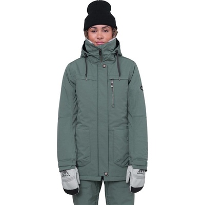 686 bunda Wmns Spirit Insulated Jacket Cypress Green Jacquard