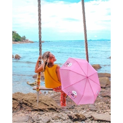 Дамски неавтоматичен чадър Perletti 26067