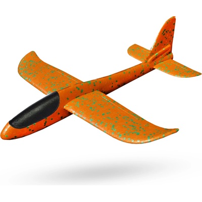 Aviator 7084 Penové Hádzacie Lietadlo, 47x49cm, oranžová