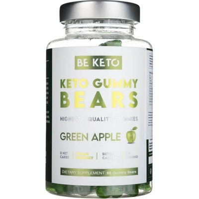 BeKeto Keto Gummy Bears 60 gumových medvedíkov