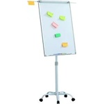 Office Products Флипчарт магнитен на колела с алуминиева рамка 70х100см