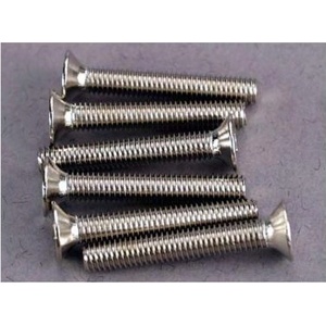 Traxxas винт с вътрешен шестостен M3x20mm потънала глава цинк. (6)