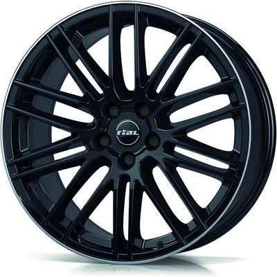 Rial Kibo 8x19 5x112 ET40 black polished