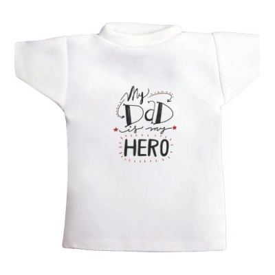 Tričko na láhev My dad is my hero