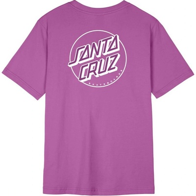 SANTA CRUZ tričko Partial Dot T Shirt Hyper Violet HYPER VIOLET