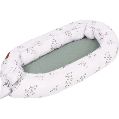 Sensillo Бебешко гнездо Sensillo - Клонки, 80 x 45 cm, зелено (SILLO-229000)