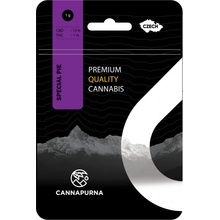 Cannapurna CBD květy konopí 15 % Special Pie outdoor 1 % THC 2 g