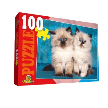 Image 1 of Славена Пъзел 100 елемента с котета