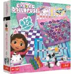 Trefl Настолна игра 15 в 1 - Gabby's Dollhouse - Детска (02745)